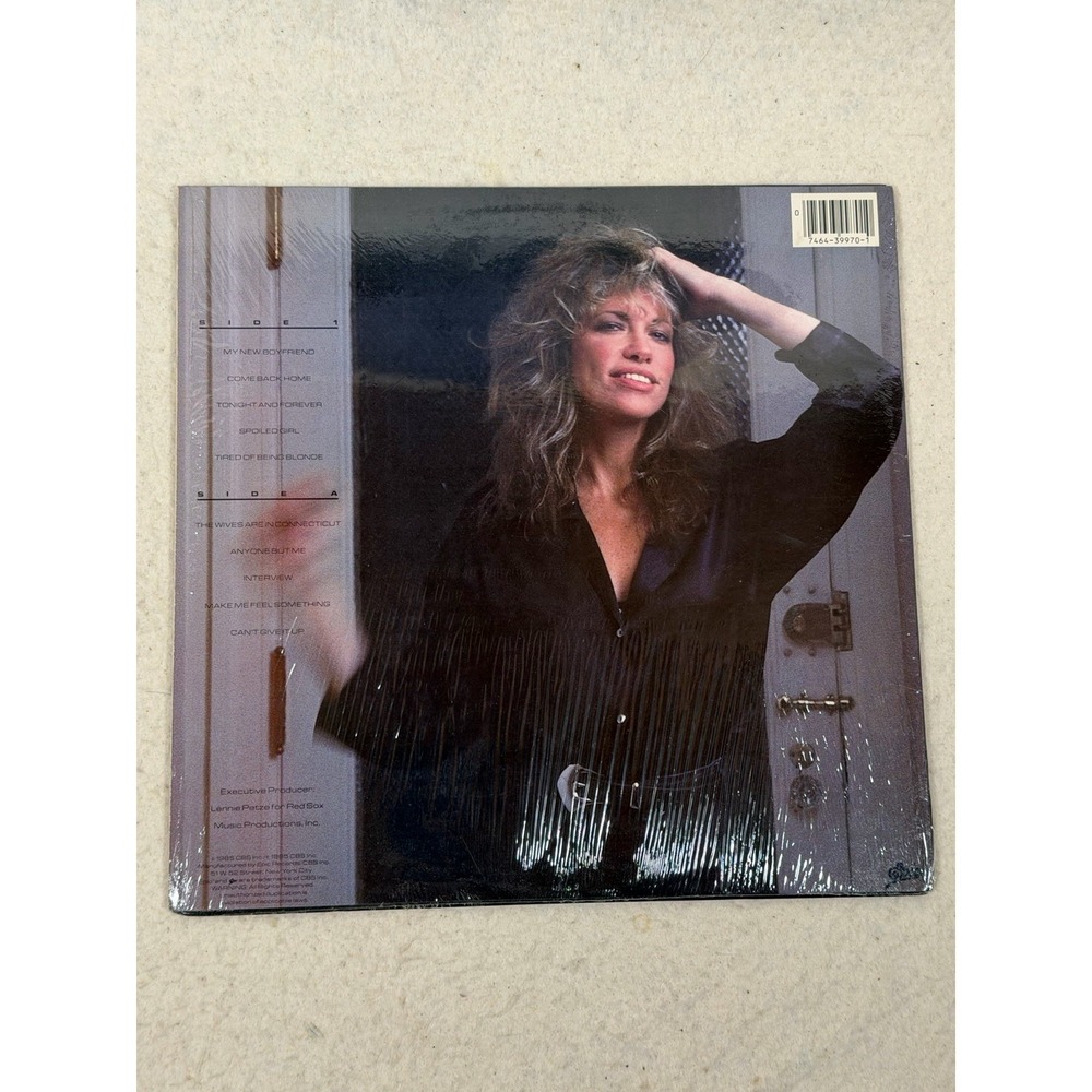 Carly Simon Spoiled Girl LP Epic FE 39970 Shrink Hype Sticker VG+ Vinyl